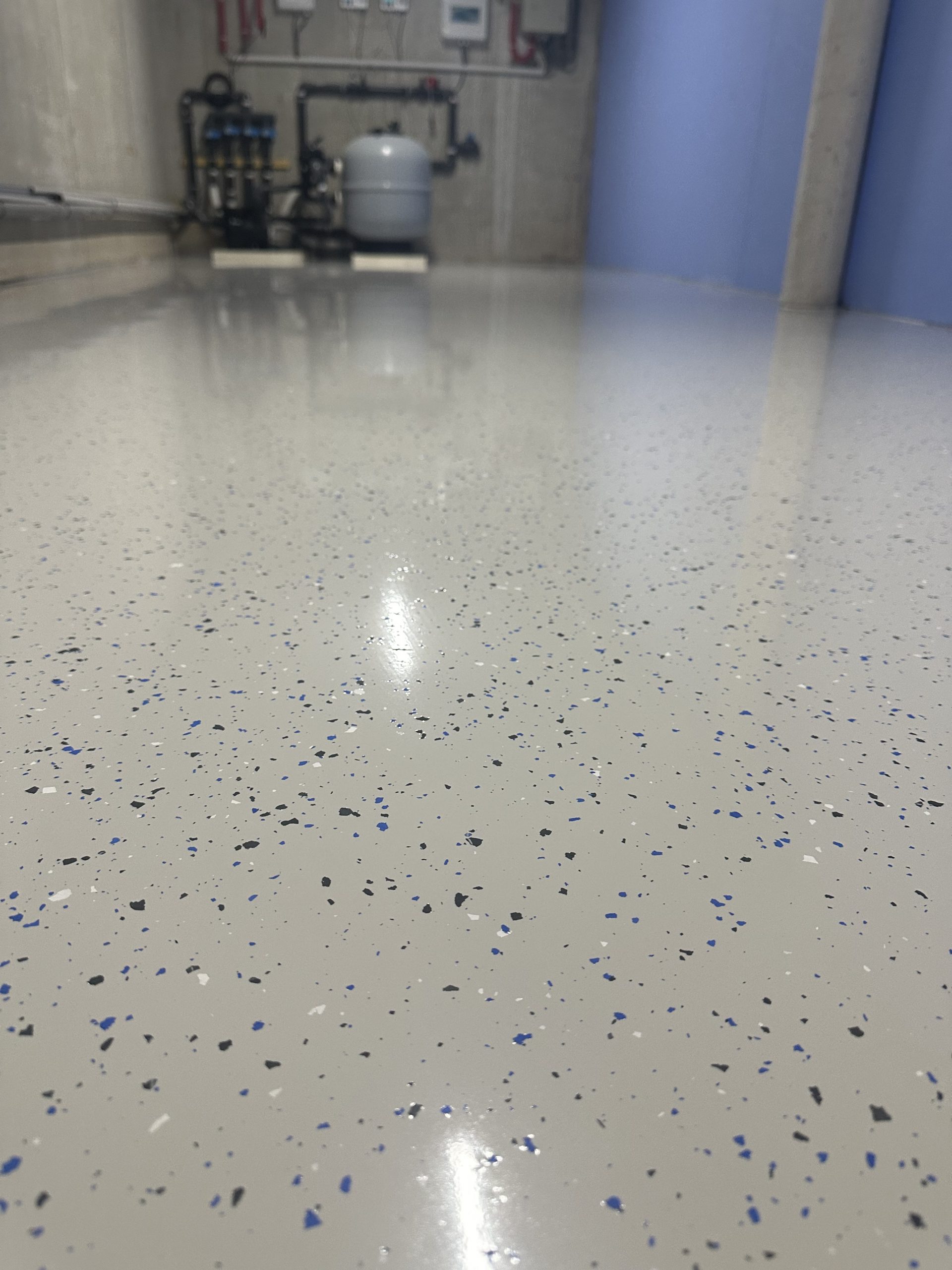 Résine autolissante